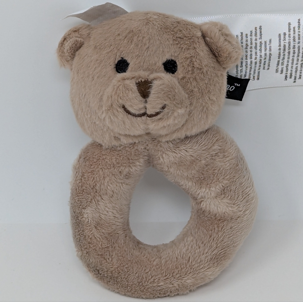 Wendy Bellissimo Baby Rattle Plush Teddy Bear